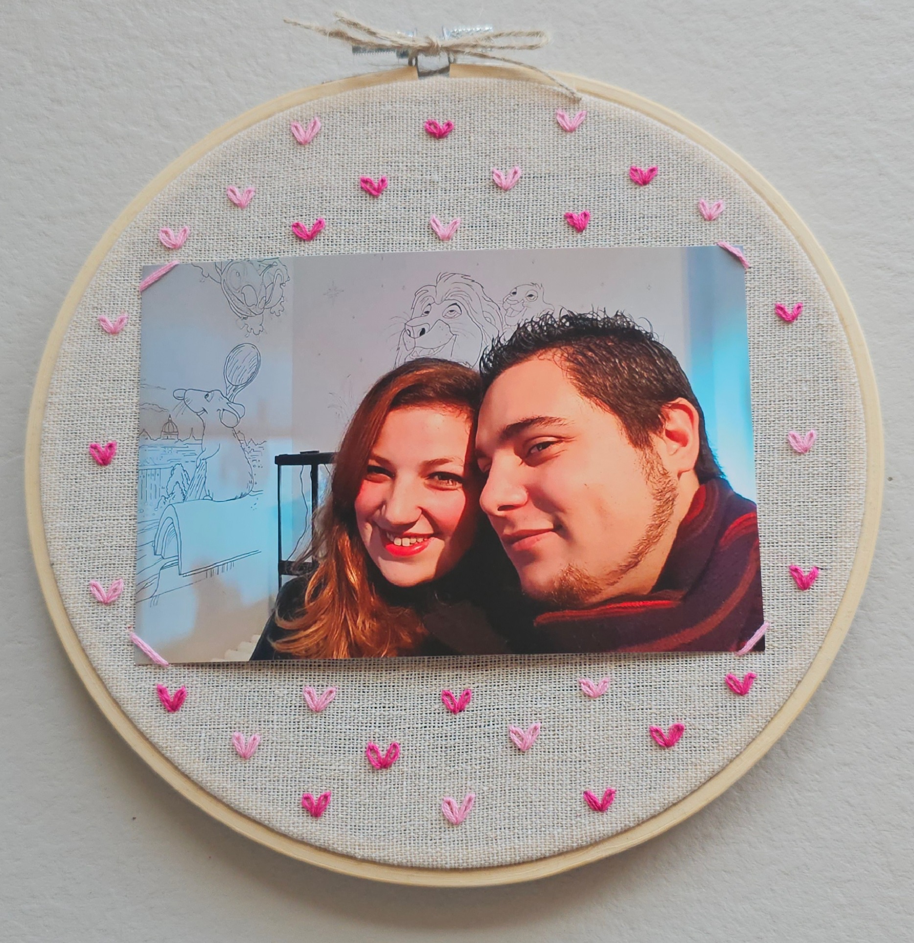 Tambour à broder décoratif avec photo – Image 4