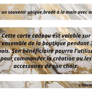 Carte cadeau
